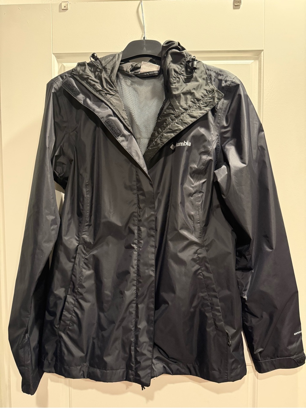 Columbia Women's Black Hooded Waterproof Ski Jacket